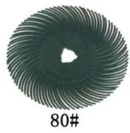 10pcs 75mm Gold Spiral Disc Radial Abrasive Brush Wheel for Dremel Rotary Tools Jewelry Polishing And Finishing Accessory