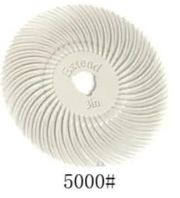 10pcs 75mm Gold Spiral Disc Radial Abrasive Brush Wheel for Dremel Rotary Tools Jewelry Polishing And Finishing Accessory