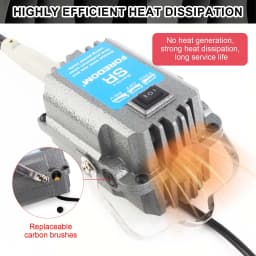 FOREDOM Flexible Shaft Grinder Jewelry Rotary Polishing Tool with Foot Pedal for Metal Grinding Jewelry Making Craft Tool
