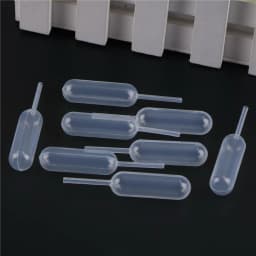100pcs 4ml Disposable Pipettes Plastic Squeeze Transfer Pipettes Dropper Silicone Mold For UV Epoxy Resin Craft Jewelry Making