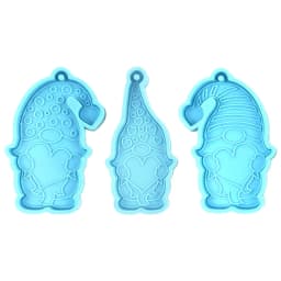 DIY Crafts Jewelry Pendant Making Tool Keychain Epoxy Resin Mold Dwarfs Valentine's Day Keyring Casting Silicone Mould