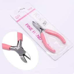 1 Piece Stainless Steel Needle Nose Pliers Jewelry Making Hand Tool Yellow 12.5cm