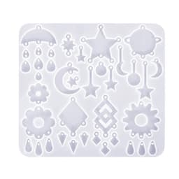 Jewelry Making Mold for Pendants Beautiful Jewelry Silicone Mold for Jewelry Designers and DIY Enthusiasts R3MC