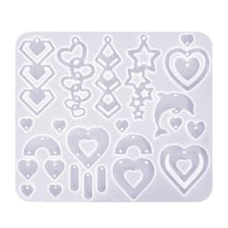 Jewelry Making Mold for Pendants Beautiful Jewelry Silicone Mold for Jewelry Designers and DIY Enthusiasts R3MC