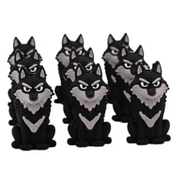 20pcs 3D Animal Silicone Focal Beads For Jewelry Making DIY Necklace Handmade Nipple Chain Accessories Cartoon silicon Beads
