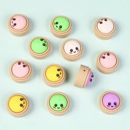20pcs New 3D Silicone Beads Food Grade Cartoon Focal Beads For Jewelry Making DIY Pen KeyChain Accessories Baby Silicone Beads