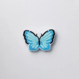 20pcs Butterfly Silicone Beads BPA Free Food Grade Silicone Teether Beads DIY Pacifier Chain Jewelry Accessorie Focal Bead Bulk