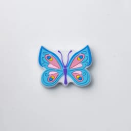 20pcs Butterfly Silicone Beads BPA Free Food Grade Silicone Teether Beads DIY Pacifier Chain Jewelry Accessorie Focal Bead Bulk