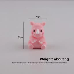 20Pcs New 3D Silicone Beads Food Grade Cartoon Focal Beads For Jewelry Making DIY Pen KeyChain Accessories Baby Silicone Beads