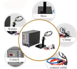 ARGON ARC SPOT WELDER MACHINE PRECISION MICRO WELDING FOR JEWELRY GOLD SILVER TITANIUM DENTAL REPAIR METAL WORK