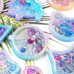 DIY Handmade Crystal Epoxy Silicone Mold UV Jewelry Pendant Resin Molds Making Crafts Tools Quicksand Star Moon Cat Model Mould