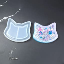 DIY Handmade Crystal Epoxy Silicone Mold UV Jewelry Pendant Resin Molds Making Crafts Tools Quicksand Star Moon Cat Model Mould