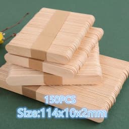 50/100/150 Pcs Wooden Stick for Beverage&Epoxy Resin Mold Stirring Popsicle Jewelry Making Handmade Craft Tools Supplies