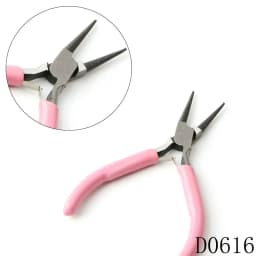 1 Piece Stainless Steel Needle Nose Pliers Jewelry Making Hand Tool Black Pliers Tools DIY Equipment Handcraft Beadwork Repair