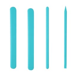 F19D Nonstick Reusable Silicone Stir Sticks Measuring Cups Tool Kit for DIY Craft Jewelry Stirring Rods Reusable Epoxy Resin