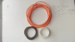 6PCS Rubber Seal for Rotary Tumbler Polisher Jewelry Polishing Machine Accessories KT6808/KT2000