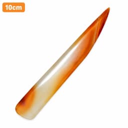 Natural Agate Knife 7-19cm Gold Silver Jewelry Polishing Burnishing Tool Gemstone Surface Finishing Hand Tool 13 Sizes