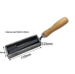 Jewelry Tools Oil Groove Chisel with Wooden Handle Mould Making Liquid Tools for Crafting