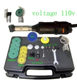 90 Degree Bend right angle Jewelry Wood Electric Engraving Motor Grinder Mold Polishing Hanging Ceramic Tile Cleaning Tools