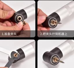 90 Degree Bend right angle Jewelry Wood Electric Engraving Motor Grinder Mold Polishing Hanging Ceramic Tile Cleaning Tools