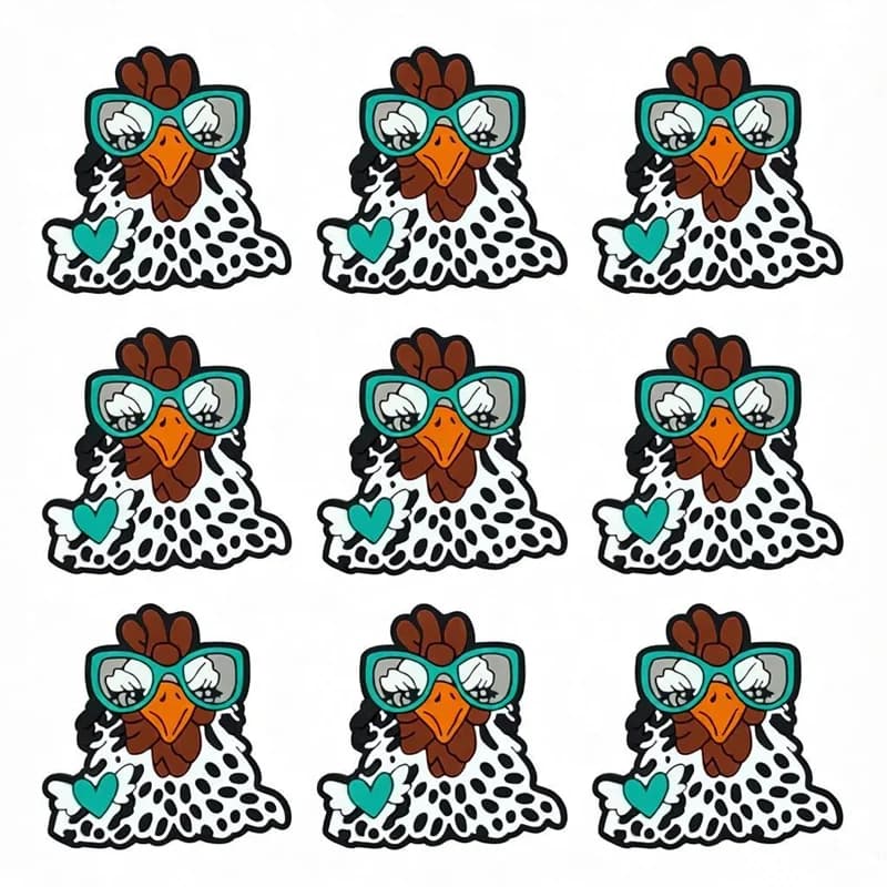 20pcs New Silicone Beads Mini Focus Beads For Pens Food Grade Silicone Teether Beads DIY Jewelry Pacifier Chain Accessories
