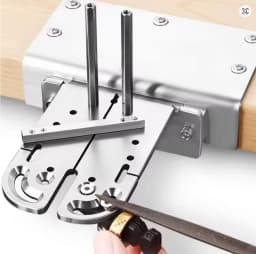 Stainless Steel Jewelry Bench Pin for Engraving Sawing Filing And Polishing - Tool for Jewelry Making