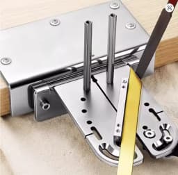 Stainless Steel Jewelry Bench Pin for Engraving Sawing Filing And Polishing - Tool for Jewelry Making