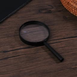 1 Piece Reading Glass Lens Magnifier 40/50/60/75/90/100mm Hand Held 5X Magnifying Loupe