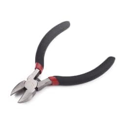 PandaHall Small Polishing Jewelry Pliers Short Chain-Nose Plier for Jewelry Making Tools Equipments 90x50x10mm