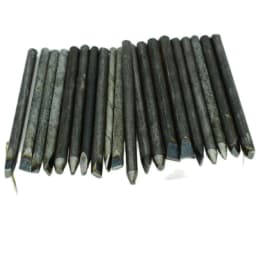 20PCS Assorted Punches Steel Stamp Punch for Sterling Silver Jewelry Tools