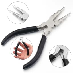 1Pc Jewelry Pliers Round Needle Nose Pliers Wire Cutter Wire Winding Pliers For DIY Jewelry Making Rings Looper Repair Tool