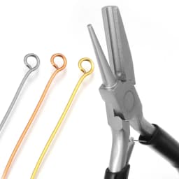 1Pc Jewelry Pliers Round Needle Nose Pliers Wire Cutter Wire Winding Pliers For DIY Jewelry Making Rings Looper Repair Tool