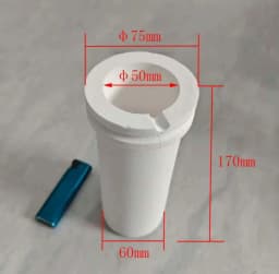 Melting Crucible for Metal Melting Jewelry Casting Melting Pot Refining Tool Furnace for Gold Copper Goldsmith smelt cup