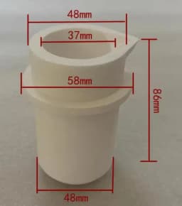 Melting Crucible for Metal Melting Jewelry Casting Melting Pot Refining Tool Furnace for Gold Copper Goldsmith smelt cup