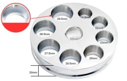 Jewelry Ring Expander Stretcher Enlarger Reducer Size Adjustment Tool for Making Sizing - Reducer Expander