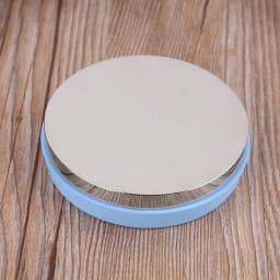 Professional Round Steel Bench Block for Jewelry Stamping Metal Shaping Tool Mirror Polishing Chrome Plating