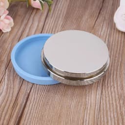 Professional Round Steel Bench Block for Jewelry Stamping Metal Shaping Tool Mirror Polishing Chrome Plating