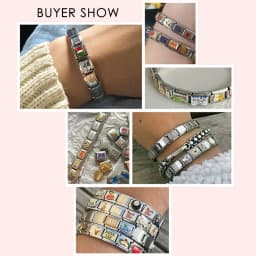 New Colourful Italian Charm Bracelet Tool Opening for Link Charm Stainless Steel Jewelry DIY Making