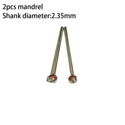 20PCS Jewelry Polishing Brushes Set Steel Copper Wire 2.35mm Shank Drill Rotary Tools Rust Removal 19/22/25MM