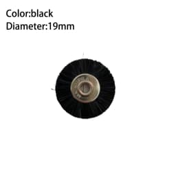 20PCS Jewelry Polishing Brushes Set Steel Copper Wire 2.35mm Shank Drill Rotary Tools Rust Removal 19/22/25MM