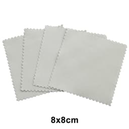 20/40pcs Silver Polish Polishing Cloth Cleaning Anti Tarnish Reusable Soft Clean Wipe Wiping Cloth For Silver Gold Jewelry Tool