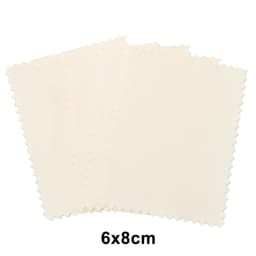 20/40pcs Silver Polish Polishing Cloth Cleaning Anti Tarnish Reusable Soft Clean Wipe Wiping Cloth For Silver Gold Jewelry Tool