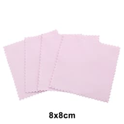 20/40pcs Silver Polish Polishing Cloth Cleaning Anti Tarnish Reusable Soft Clean Wipe Wiping Cloth For Silver Gold Jewelry Tool