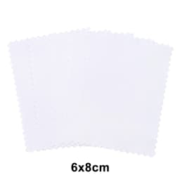 20/40pcs Silver Polish Polishing Cloth Cleaning Anti Tarnish Reusable Soft Clean Wipe Wiping Cloth For Silver Gold Jewelry Tool