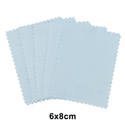 20/40pcs Silver Polish Polishing Cloth Cleaning Anti Tarnish Reusable Soft Clean Wipe Wiping Cloth For Silver Gold Jewelry Tool