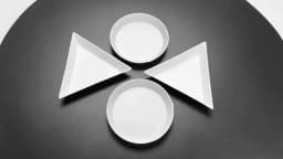 10pcs/lot Triangle Round Jewerly Boxes Rhinestone Plastic Bags Plate White Container For Bead Display Tray Handmade Supplies