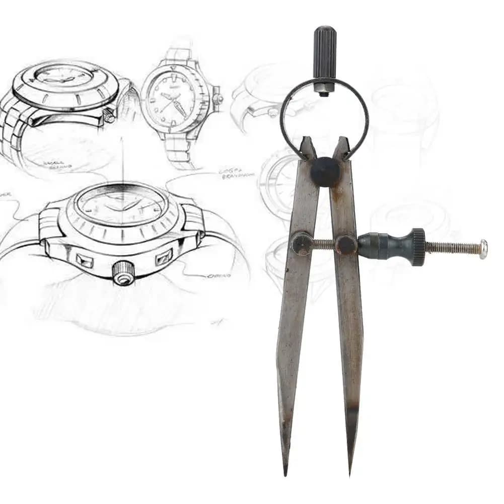 Professional 4 Inch Long Fine Point Divider Tapered Legs Jewelry Marking Tool for jeweler fashion jewelry making tool a