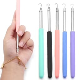 Help Wear Bracelet Tool Partner Jewelry Helper Fastening Aid Quickly Unfasten Hooking Equipment Pliers Clasps Ties Zipper Craft