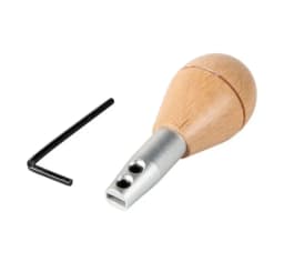 wooden Handle Wood Pear Shape Graver Handle Jewelers Engraving Benchs Tool Beading Tool Holder Jewelry carving Sleeves