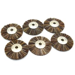 100pcs 22mm Jewelry Polishing Brush Wheel Medium Hard Soft Jewelry Tool
